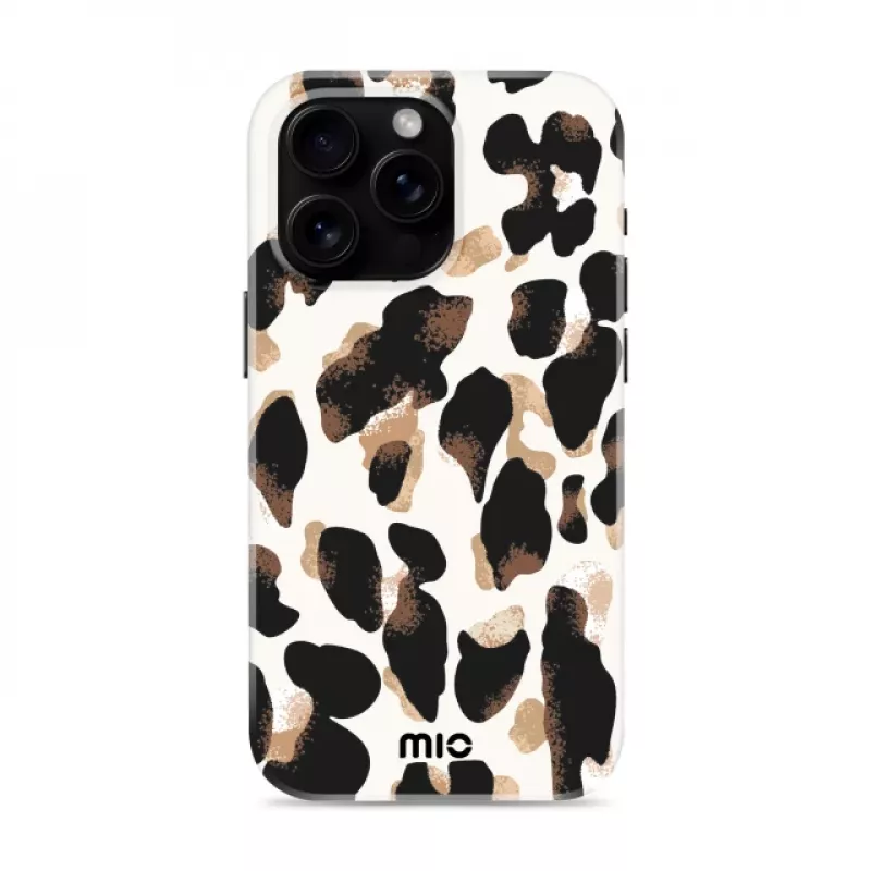 MIO Leopard Macīgs ar MagSafe saderīgs maciņš iPhone 16 Pro Max