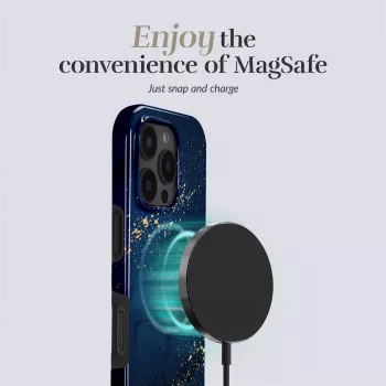 MIO Midnight Sparkle Magsafe Case Compatible for Samsung S25 Ultra 5G
