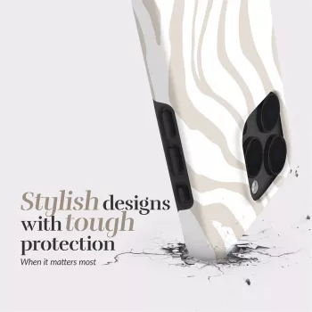 MIO Sandy Zebra Magsafe Case saderīgs ar iPhone 15 Pro