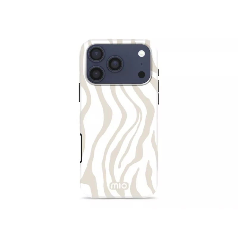 MIO Sandy Zebra Magsafe Case Compatible for iPhone 17 Pro Max