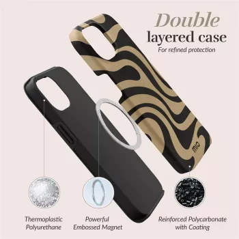 MIO Swirl MagSafe saderīgs maciņš iPhone 16 Pro