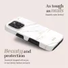 MIO White Marble Magsafe Compatible for iPhone 17 Pro Max