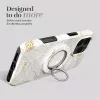 MIO White Roses Magsafe Case Compatible Ring Holder