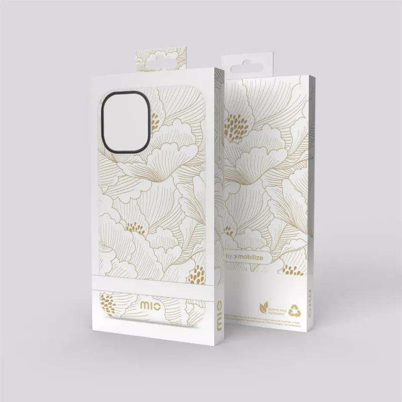 MIO White Roses Magsafe saderīgs maciņš iPhone 16 Pro Max