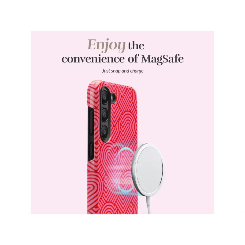 MIO Wild Hearts Magsafe Case Compatible for Samsung S25 Ultra 5G