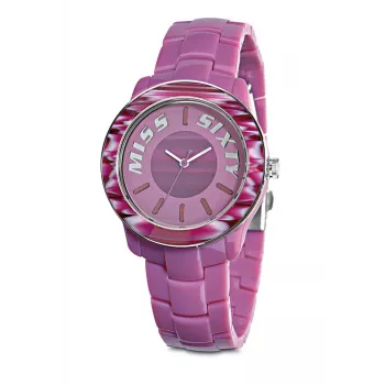 MISS SIXTY Sieviešu kvarca analogais pulkstenis R0753122502 39mm Nerūsējošā tērauda Milānas sieta aproce
