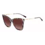 MISSONI Sieviešu Butterfly saulesbrilles MIS0106SX193X - Brūns rakstains acetāta rāmis, Brūnas gradienta lēcas, UV400 aizsardzība