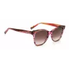 MISSONI Sieviešu saulesbrilles MIS0007S8CCHA - Havannas brūns acetāta taisnstūra rāmis ar brūnām gradienta lēcām