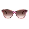 MISSONI Sieviešu saulesbrilles MIS0007S8CCHA - Havannas brūns acetāta taisnstūra rāmis ar brūnām gradienta lēcām