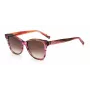 MISSONI Sieviešu saulesbrilles MIS0007S8CCHA - Havannas brūns acetāta taisnstūra rāmis ar brūnām gradienta lēcām