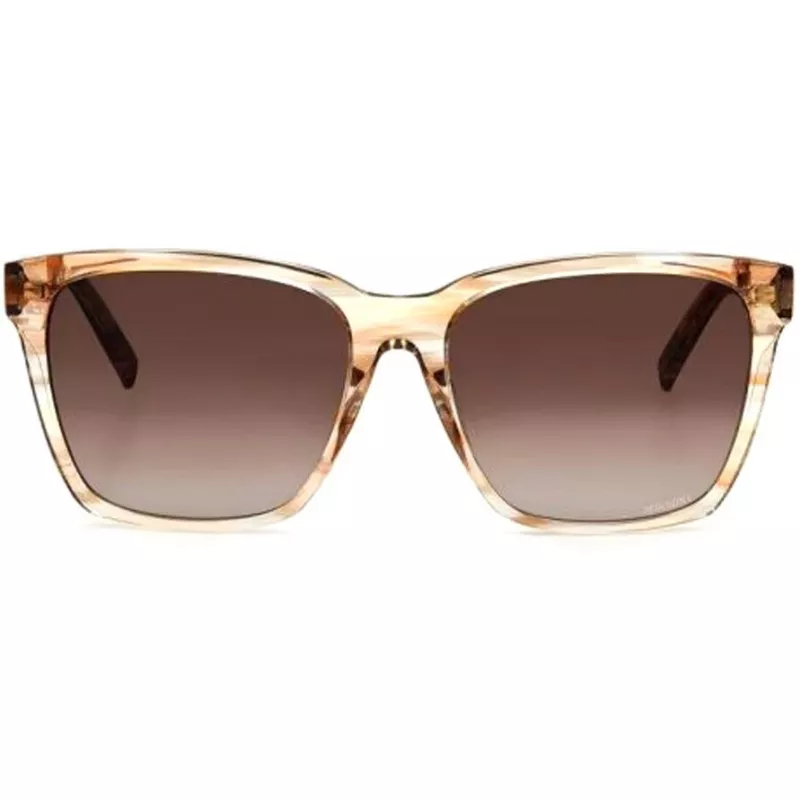 MISSONI Sieviešu saulesbrilles Mis0008sHR3HA Havana Brūns gradients Kvadrātveida acetāts 56 mm
