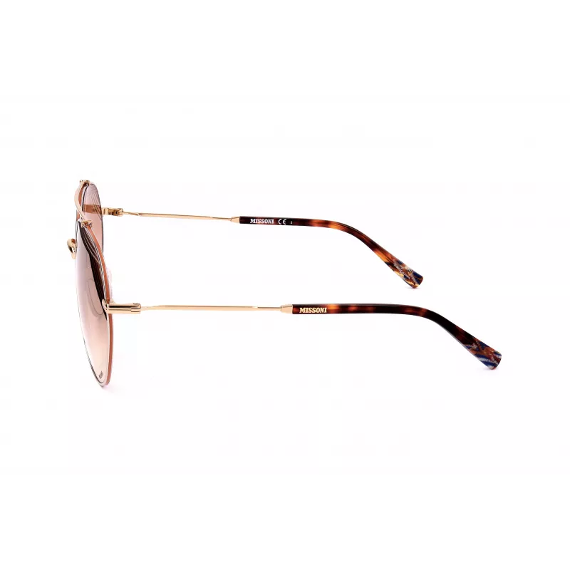MISSONI Sieviešu saulesbrilles MIS0015STNG Butterfly Acetāta rāmis UV400 Pelēkas lēcas 60/15/145 mm