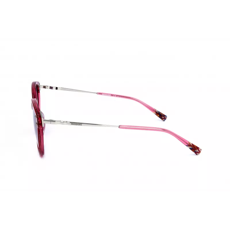 MISSONI Sieviešu saulesbrilles MIS0026S2R0 - Acetāta rāmis, polikarbonāta lēcas, UV400 aizsardzība, 53 mm lēcu platums
