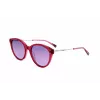 MISSONI Sieviešu saulesbrilles MIS0026S2R0 - Acetāta rāmis, polikarbonāta lēcas, UV400 aizsardzība, 53 mm lēcu platums