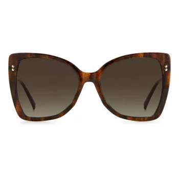 MISSONI Sieviešu saulesbrilles MIS0083S086 - Butterfly acetāta rāmis, gradienta brūnas lēcas, 58mm