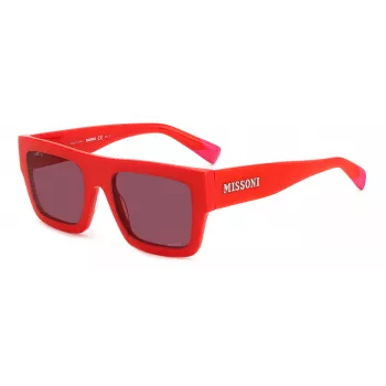 MISSONI Sieviešu saulesbrilles MIS0129SC9A Butterfly Havana 53mm