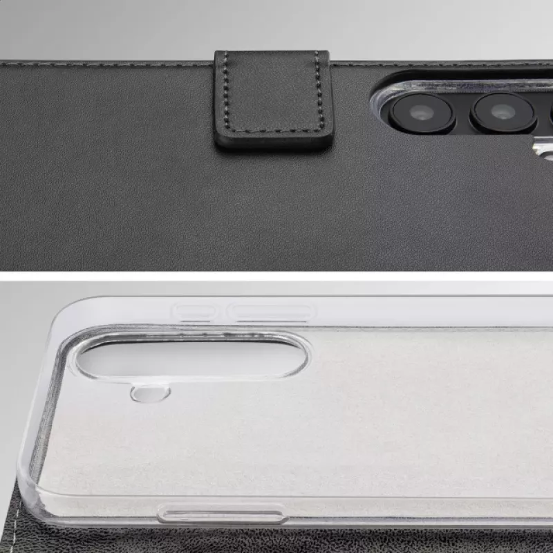 Mobilize Classic Gelly Wallet Book Case Xiaomi Redmi Note 15 Pro+ 5G Melns