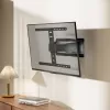 MOBILUX Sbox PLB-79464 Fiksēts TV sienas stiprinājums – 43-90 inch ekrāniem, 50 kg ietilpība, VESA līdz 600x400 mm, melns
