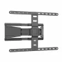MOBILUX Sbox PLB-79464 Fiksēts TV sienas stiprinājums – 43-90 inch ekrāniem, 50 kg ietilpība, VESA līdz 600x400 mm, melns