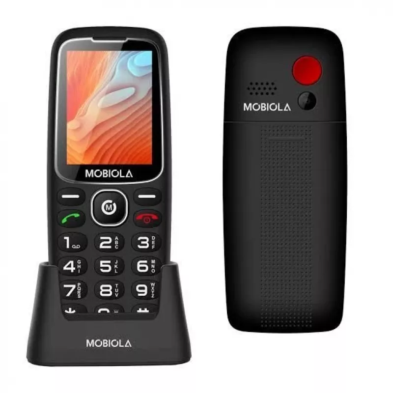 Mobiola MB4120 vienkāršais tālrunis, melns