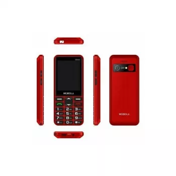Mobiola MB900 Red Dual SIM 2G Feature Phone ar 2.4 collu displeju, 0,3 MP kameru, FM radio, SOS pogu