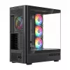 MODECOM Volcano AQ100 ARGB Midi Tower datora korpuss - Melns