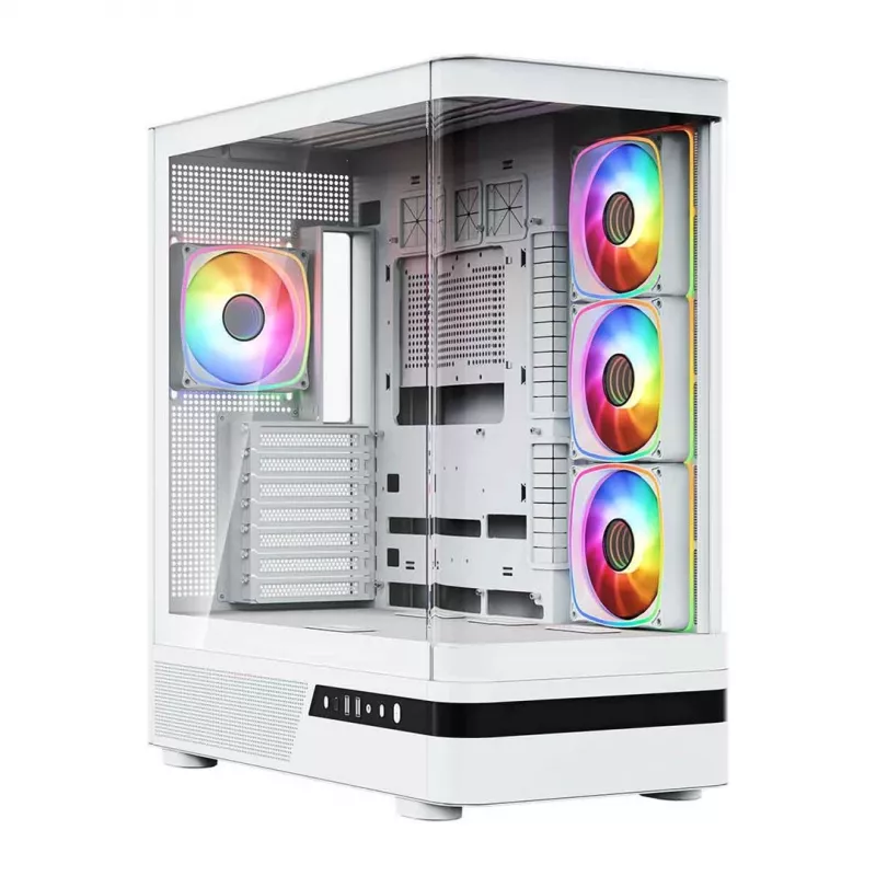 MODECOM Volcano AQ100 ARGB Midi Tower balts