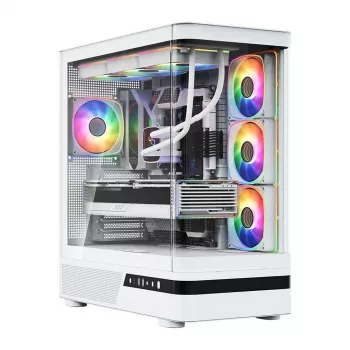 MODECOM Volcano AQ100 ARGB Midi Tower balts