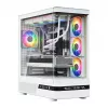 MODECOM Volcano AQ200 ARGB Midi Tower korpuss balts