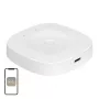 MOES ZHUB-C ZigBee 3.0 Ethernet/Wi-Fi viedais vārtejas centrmezgls Tuya ierīcēm, saderīgs ar Alexa un Google Home