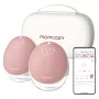 Momcozy M9 valkājams dubultais elektriskais krūts sūknis ar uzlādējamu akumulatoru, 9 sūkšanas līmeņiem, 180ml traukiem un uzglabāšanas kasti