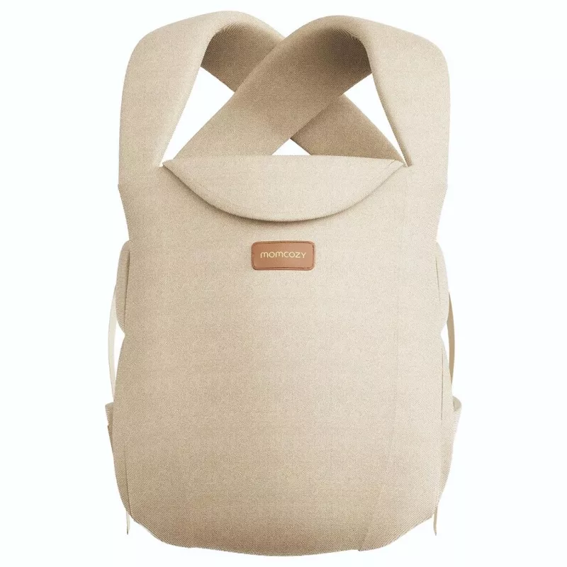 Momcozy WeeSnug jaundzimušo nēsātājs kokvilnas haki (CB002) – ergonomisks mīksts bērnu nēsātājs 0-12 mēnešiem