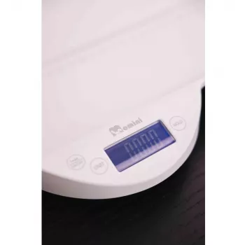 Momini Baby Scale TinyScale - Digitālie mazuļu svari 20 kg, 5 g iedaļa, balts