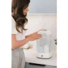 Momini Bottle Steriliser QuickSteam - Elektriskais tvaika sterilizators 6 pudeļu barošanai, 8 minūšu cikls, automātiska izslēgšanās, bez BPA