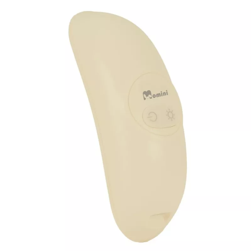 MOMINI Lactation Massager Calma – Elektriskais sildošais un vibrējošais krūšu masieris ar 8 režīmiem, IPX7 ūdensizturīgs, USB-C uzlādējams