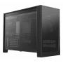 Montech TEN (B) Mini Tower PC Korpuss, Rūdīts Stikls, Melns, Micro-ATX/Mini-ITX