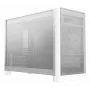 MONTECH TEN (W) Mini Tower PC korpuss balts - Micro ATX / Mini-ITX, rūdīts stikls, ARGB