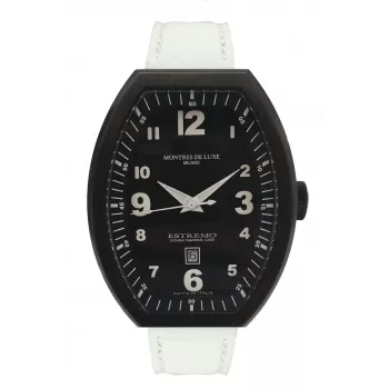 Montres de Luxe Sieviešu kvarca analogais pulkstenis 35mm nerūsējošā tērauda sieta sudraba ciparnīca 09EX-LAB-8300