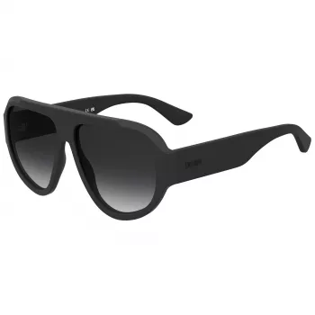 MOSCHINO MAN MOS183-S-003 Saulesbrilles Melns Acetāta Rāmis Pelēkas Lēcas 61mm