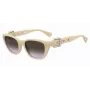 MOSCHINO MOS130-S-SZJ Sieviešu saulesbrilles Havana Acetāta Kvadrātveida Rāmis Brūnas Gradienta Lēcas 55mm