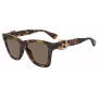 MOSCHINO Sieviešu kaķacs formas saulesbrilles MOS131S086F47 Havana Brūna 54mm