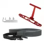Piestiprinājums ar siksnu Sunnylife DJI RC / RC 2 kontrolierim (sarkans) ZJ764-R