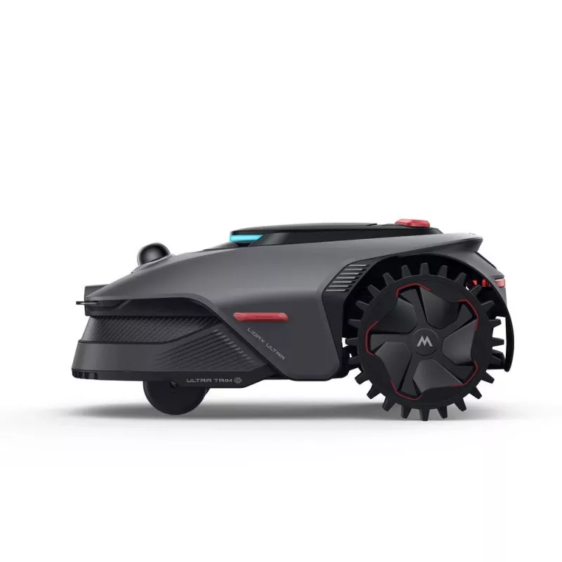 MOVA LIDAX/ULTRA 1200 robotizētais zāles pļāvējs, 1200 m², LiDAR navigācija, lietotnes vadība, IPX6, melns