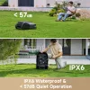 MOVA Lidax Ultra 800 robotizētais zāles pļāvējs – 800 m², 18 cm pļaušanas platums, Bluetooth lietotnes vadība, robežvads iekļauts