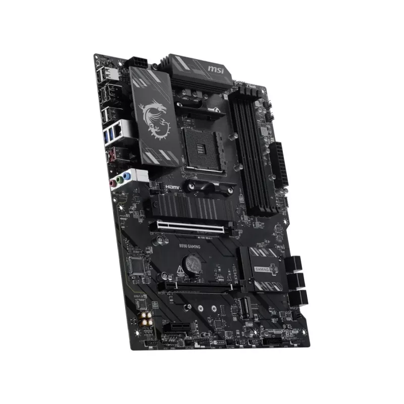MSI B550 GAMING mātesplate - AMD B550 chipset, Socket AM4, ATX, DDR4, HDMI/DP