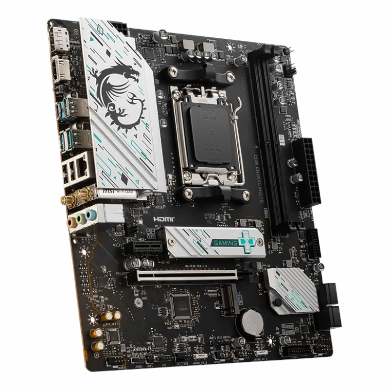 MSI B650M GAMING WIFI AMD AM5 mATX spēļu mātesplate