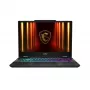 MSI Cyborg 15 B2RWFKG-087NL Gaming Laptop 15.6 inch Full HD Intel Core Ultra 7 240H 16GB DDR5 512GB SSD NVIDIA GeForce RTX 5060 8GB Windows 11 Home Melns