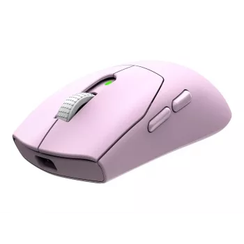 MSI FORGE GM340 W Lightweight Gaming Mouse ar PixArt PAW-3311 sensoru, līdz 12 000 DPI, trīs režīmu bezvadu (2,4 GHz/Bluetooth/USB-C), violeta