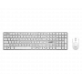 MSI Forge K210 Wireless Combo White US - Tastatūras un peles komplekts