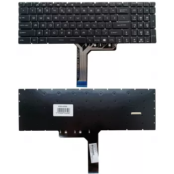 MSI GE63/GE73/GS63/GS73 US English RGB apgaismota klēpjdatora klaviatūra